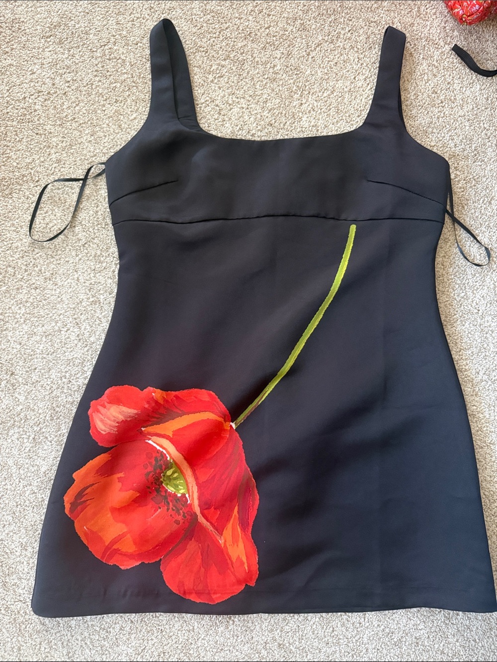 Lisa Says Gah x Aqua Satin Mini Dress